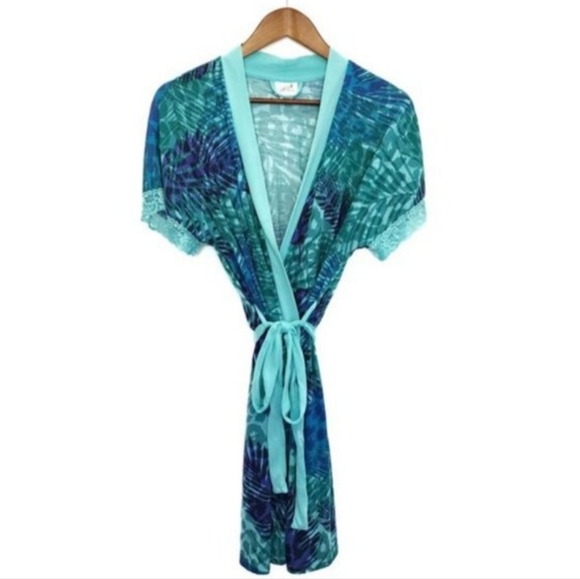 Jaclyn Smith Robe Multi-color Large - Picture 12 of 12